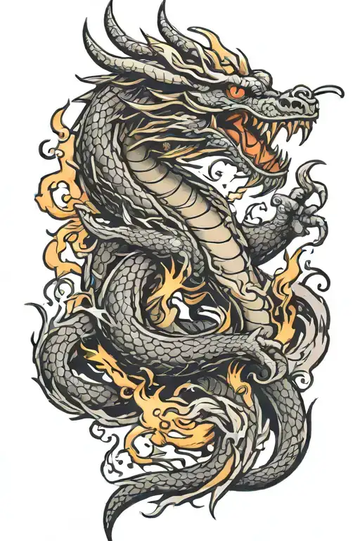 Dragon Breathing Fire