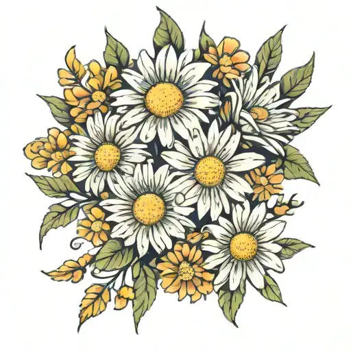 Daisy Flower Bouquet