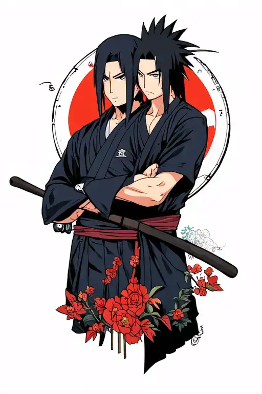 Itachi Uchiha And Sasuke Uchiha