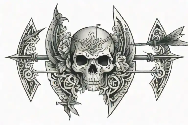 Mx-k With An Arrow Wrapped