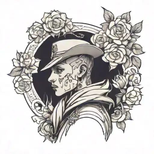 Dainty Boy Dressed In All White