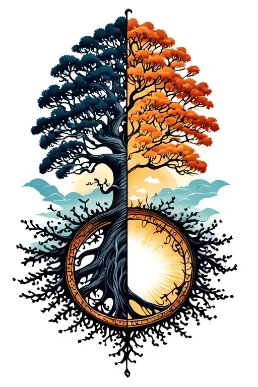 Tree Of Life Two Sides
