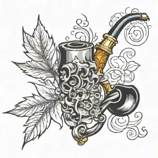 Tobacco Pipe Smoke Nature Inspired