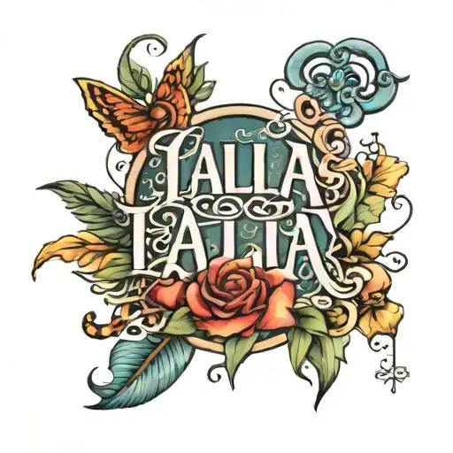 Laila Lettering