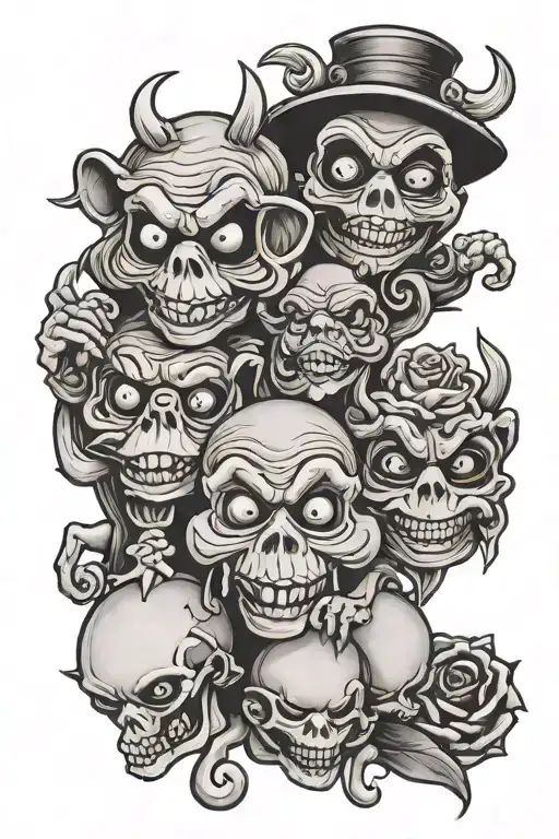 Lock Shock And Barrel Nightmare Hear No Evil Speak No Evil See No Evil