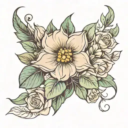 Flower Birth Month Bouquet