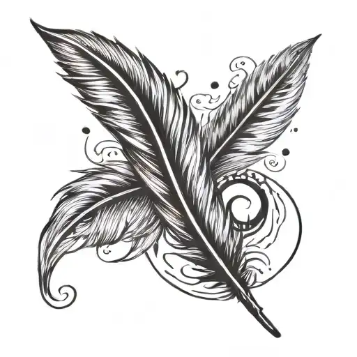 Feather Semi Colon 41