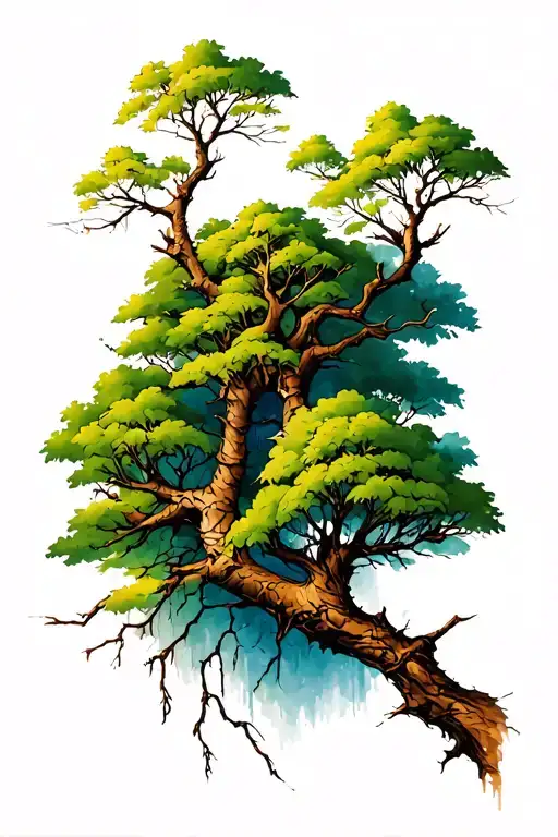 A Broken Branch Grafted Onto A Different Tree