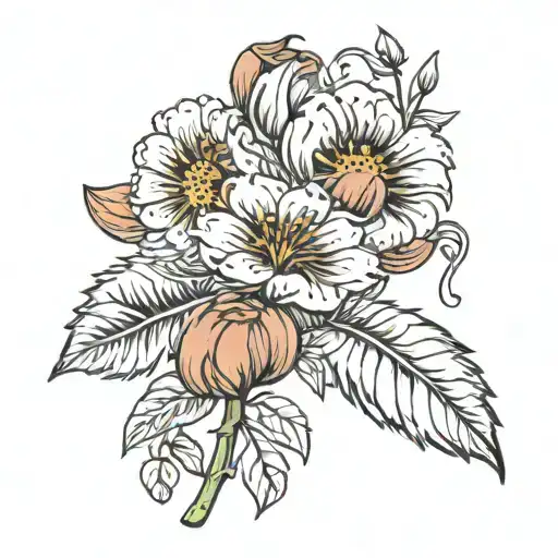 November Birth Flower With The Name