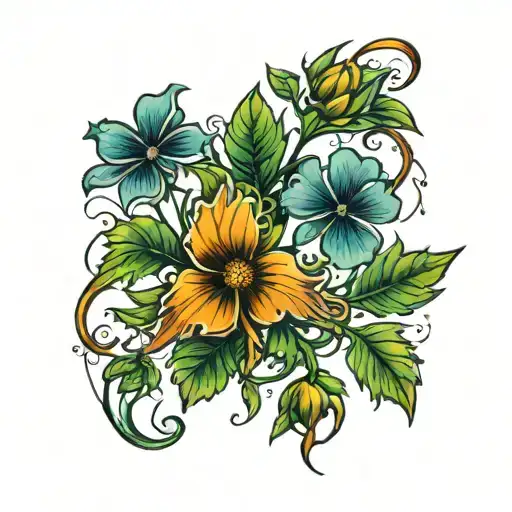 Shamrock And Thistle Intertwined