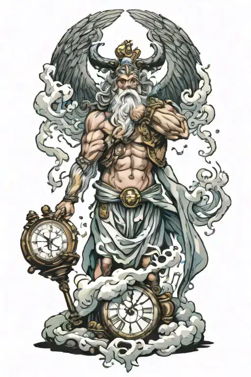 Zeus As Father Time Travel
