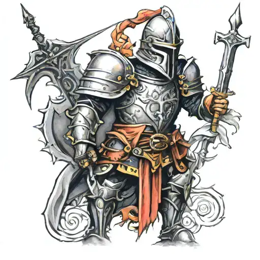 Knights Standing Cover Up