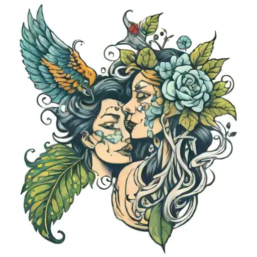 Son And Mother Nature