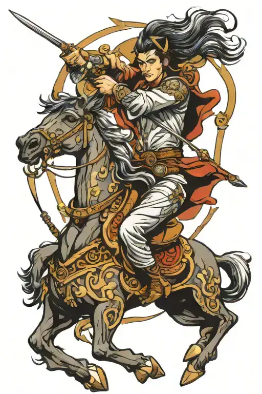 Sagittarius Archer Riding