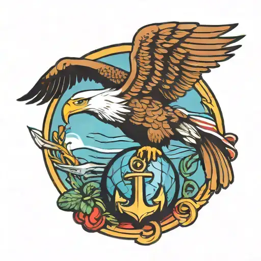 Eagle Globe And Anchor