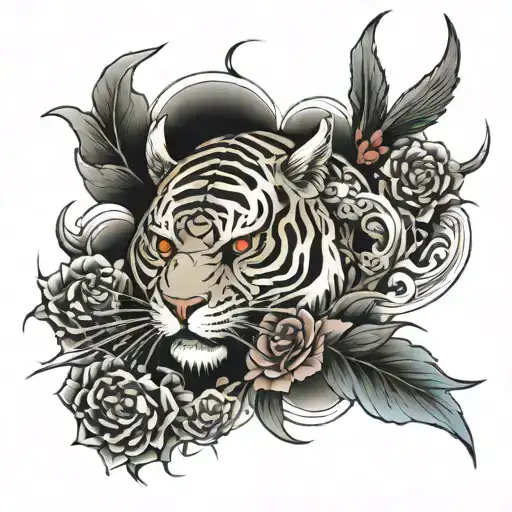 Japanise Dark Realism Sleave