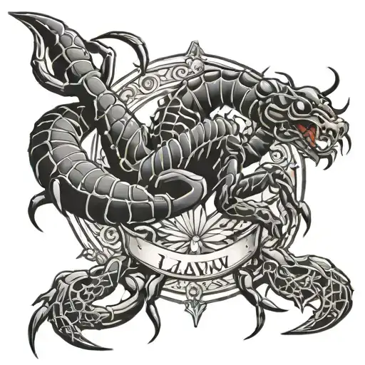 Law And Scorpion Surrounded