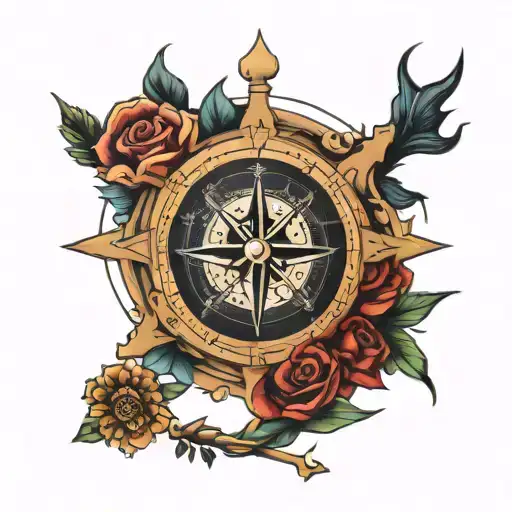 Compass Design Family Quote