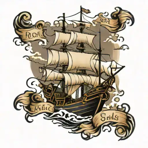 Pirate Ship Black Sails