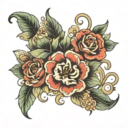 Floral Design Incorporating