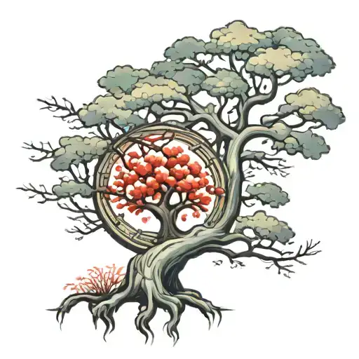 Tree On A Play Stage