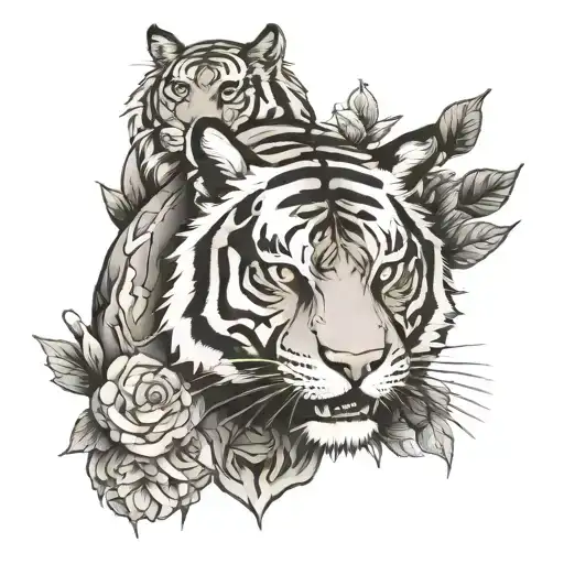 Paper Tiger Full Body