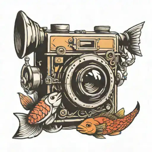 Camera With Fish
