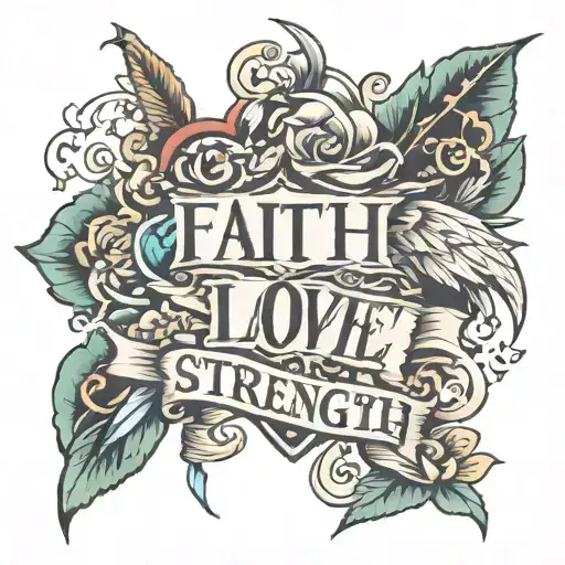 Faith Love Strength