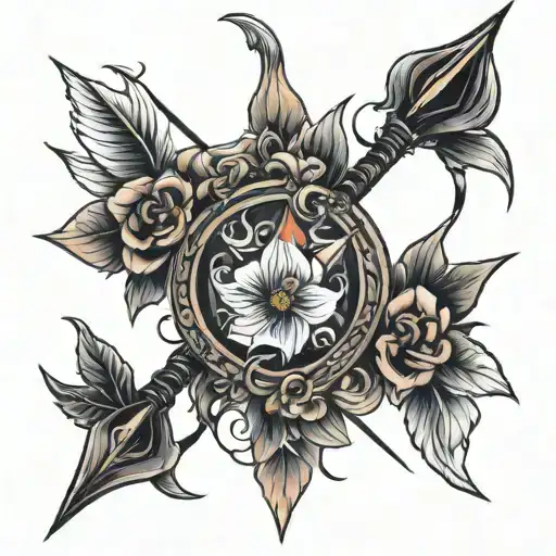 Bow And Arrow Design