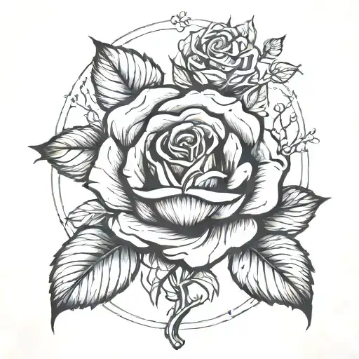 Rose Made Of Family Tree