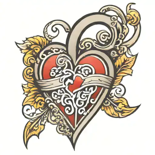 Heart Of Line Without Background That Contains The Letter J In Its Outline Forming The Heart