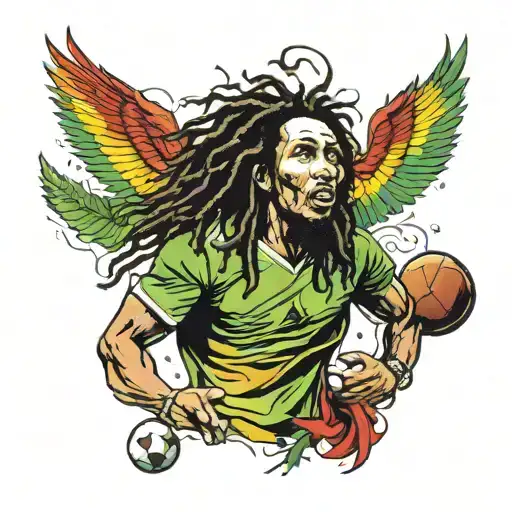 Bob Marley Football Player