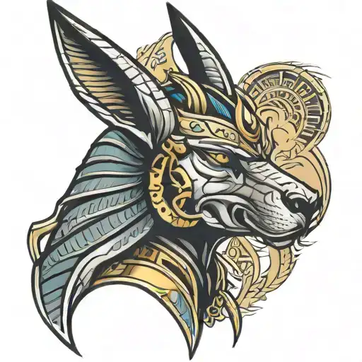 Egyptian God Anubis