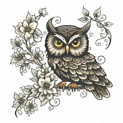 Owl Flowers Hear Dark