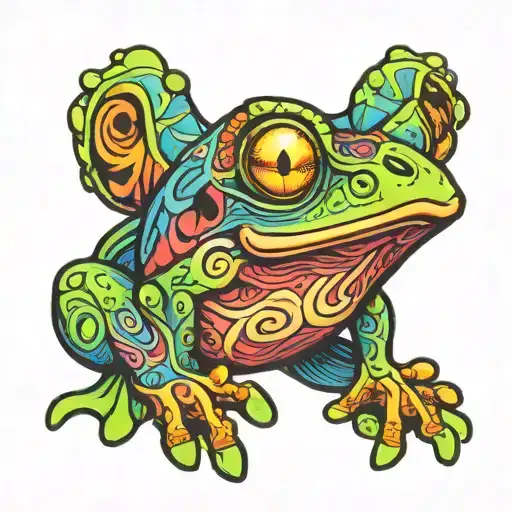 Psychadelic Frog