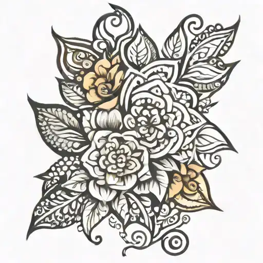 Henna Tattoo Design