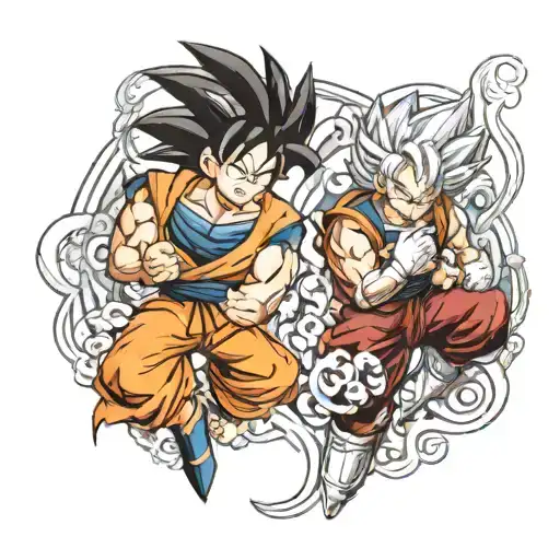 Goku And Vegeta
