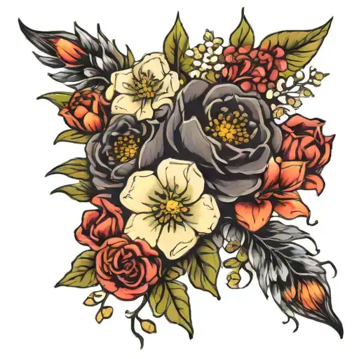 Birth Flower Bouquet