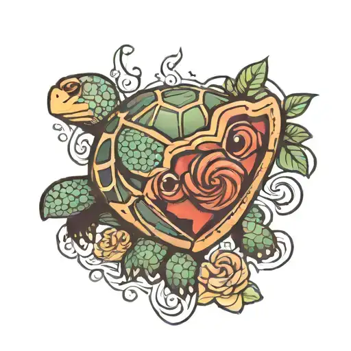Heart And A Turtle