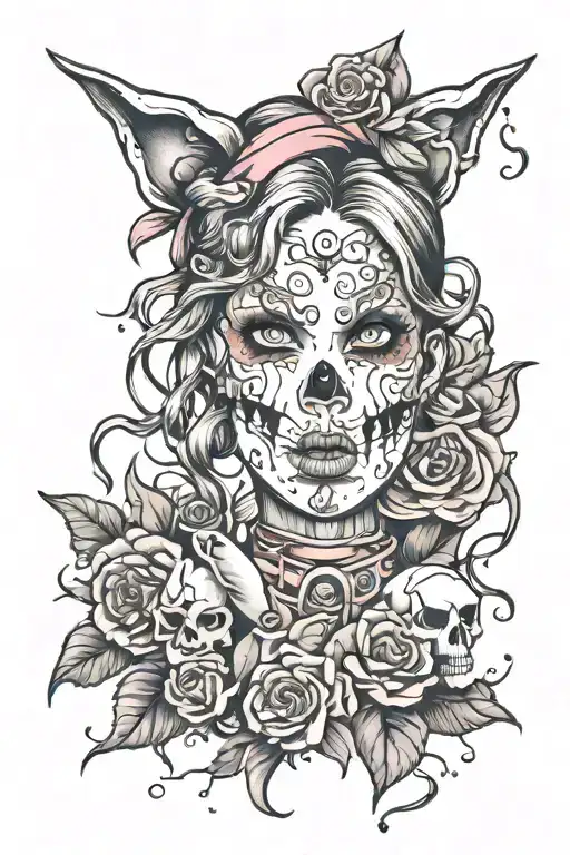 Girly Halloween Serial Killer Merged