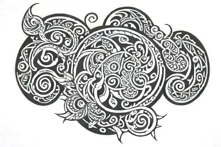 Cover The Picture With Maori Designs Inspired