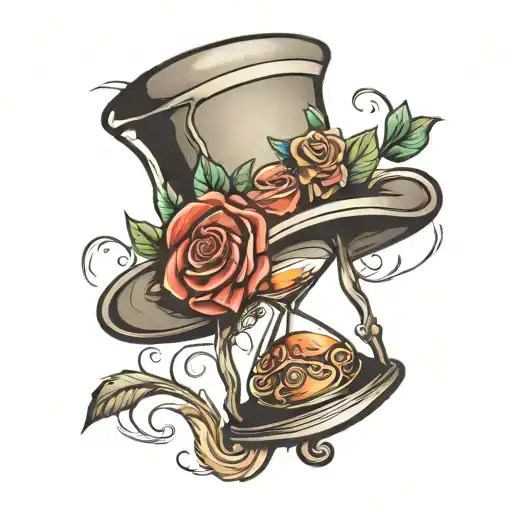 Hourglass With A Tophat