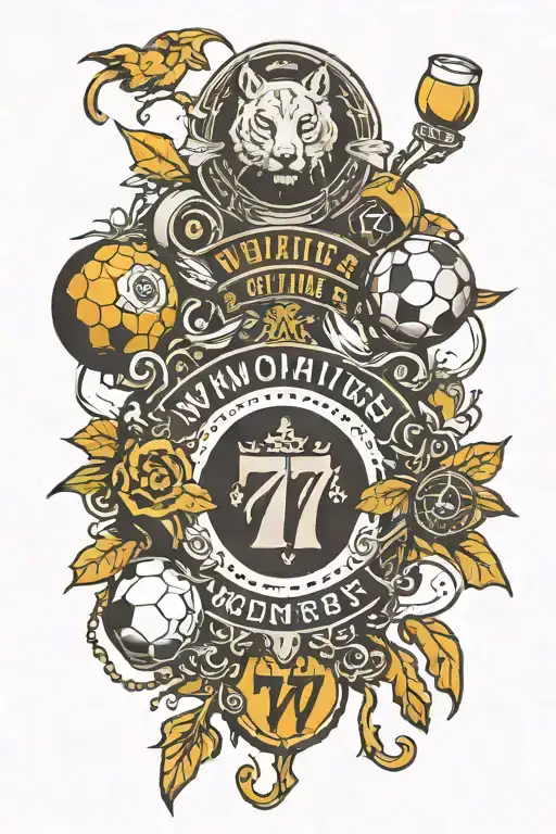 Slot Machie With 777 Symbol And Wolverhampton Wanderers Fc Crests And Rugby Balls In Other Slots