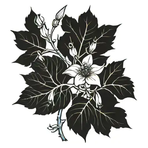 Wild Vine That Resembles Either A Paint Brush Or Penicil