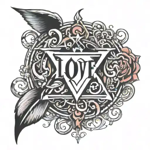 Love In Hebrew Letters