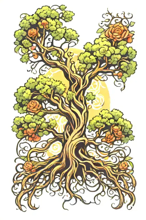 Tree Of Life Intertwined