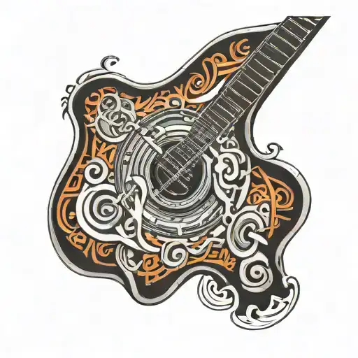 Guitar Fret Bored Turning Into Dna