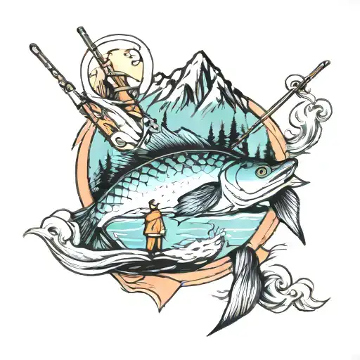 Fishing And The Mountains