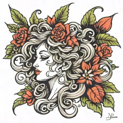 Floral Medusa
