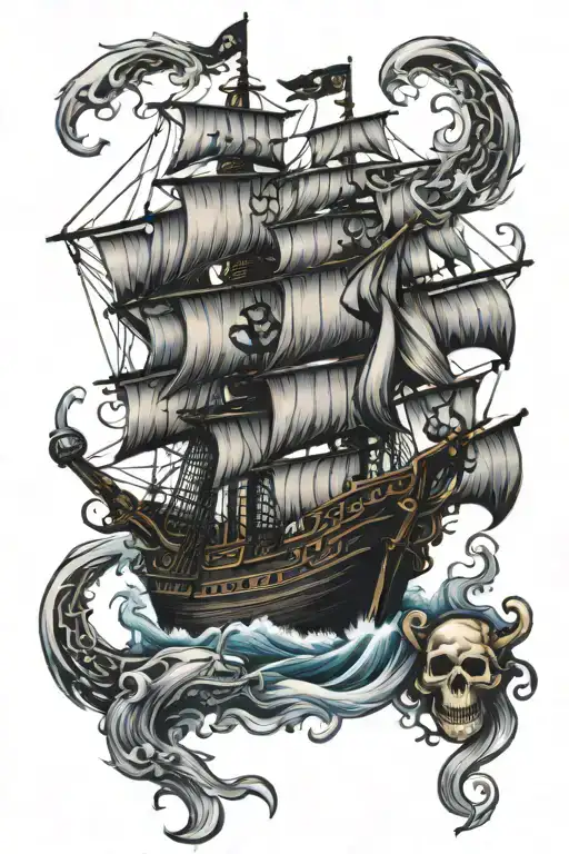 Pirate Ship & Gambling